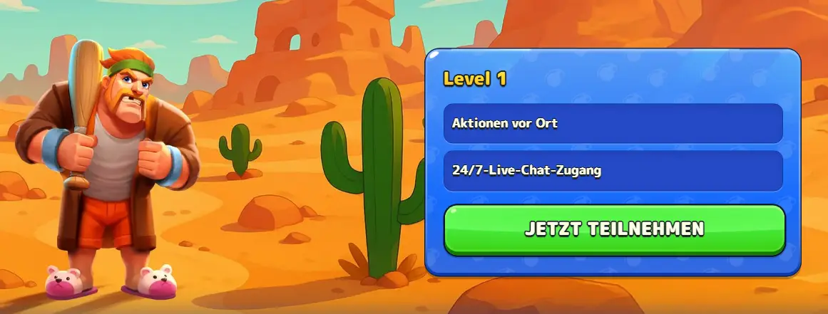 Pistolo Casino VIP-Programm