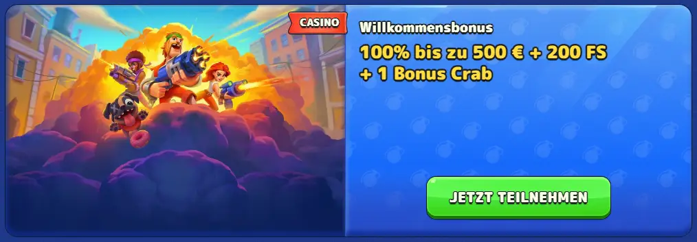 Pistolo Casino Willkommensbonus